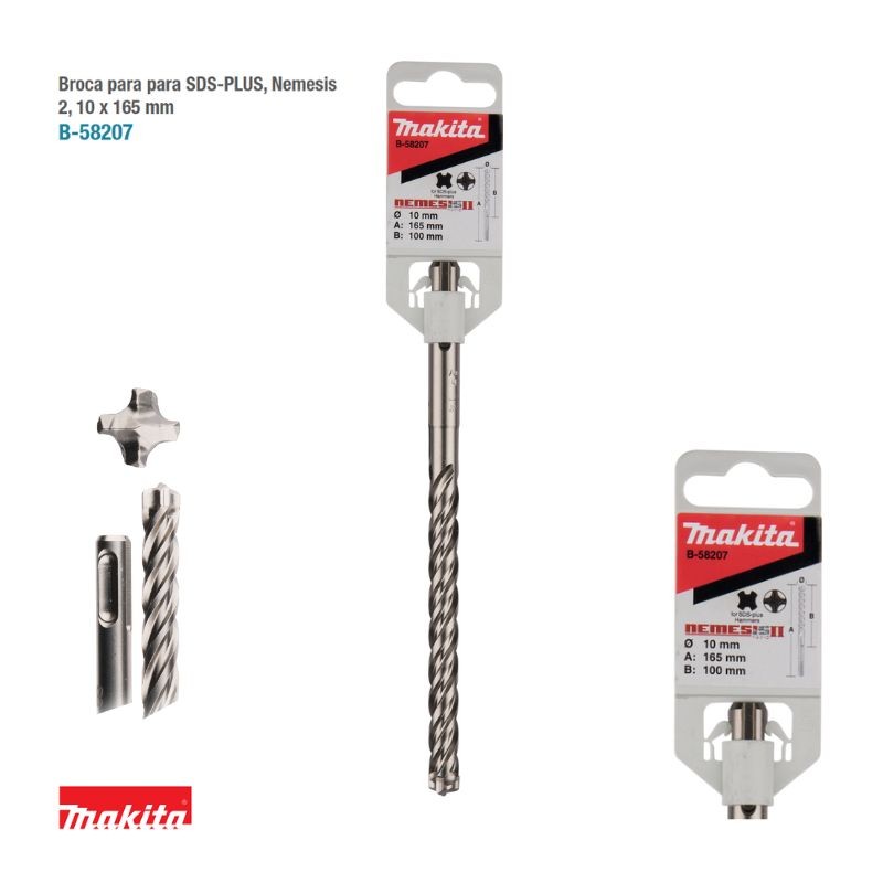 BROCA SDS 10x100x165mm NEMESIS MAKITA