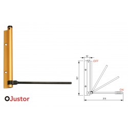 BRAZO MUELLE 56 ORO 40KG JUSTOR