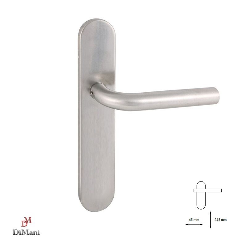MANILLA JGO 5031 C/P L CURVA INOX