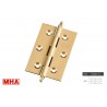 BISAGRA 461 C/RTE. 70x50mm LATON MATE