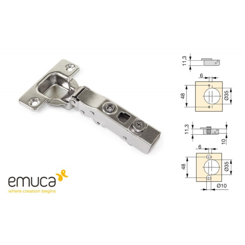 BISAGRA RECTA X91 N35 MNI 48 - 1040807