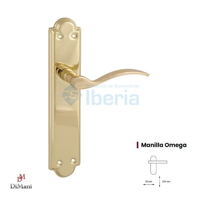 MANILLA JGO 6051 OMEGA C/PL H LATONADO