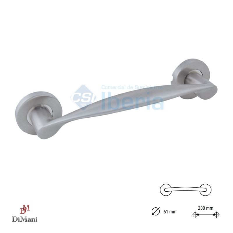 MANILLON OLA 5028 C/R 02 MACIZO INOX