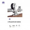 12023 SISTEMA CORREDERA MADERA INOX