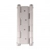 BISAGRA 8115  DOBLE ACCION PLATA
