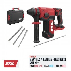 MARTILLO A BATERIA 20V BRUSHLESS XP 3851JA SKIL NO...