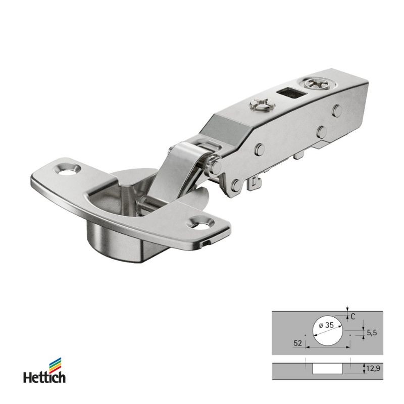 BIS SENSY REC 95º TH52 9090260 HETTICH