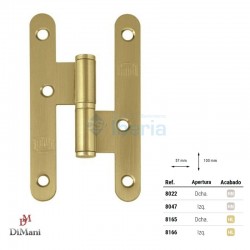 PERNIO 100X57 S/R HIERRO LATON DCH 8165