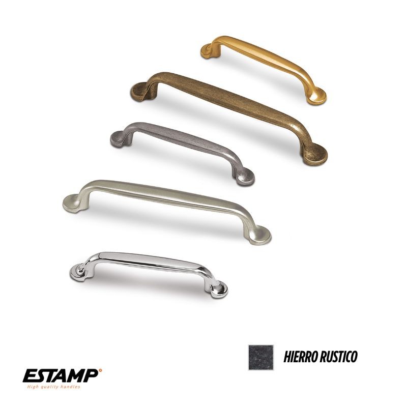 TIRADOR 96mm HIERRO RUSTICO 7032-807