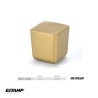 POMO 25X25mm ORO CEPILLADO 8151-020