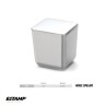POMO 15X15X24  NIQUEL CEPILLADO 8152-038