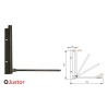BRAZO MUELLE MB 56 NEGRO 40KG JUSTOR