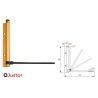 BRAZO MUELLE 56 ORO 40KG JUSTOR