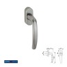 MANILLA VENTANA 0530 US952 32-42 F9 INOX HOPPE