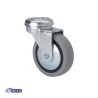 RUEDA GIRATORIA PGI 60 GOMA GRIS 1-0017