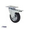 RUEDA 2-1150 GIRATORIA 125 C/FRENO