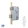 CERRADURA EMBUTIR 4010P 50mm C/CUAD SIN CILINDRO HL TESA