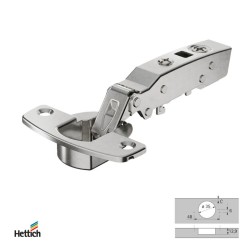 BIS SENSYS 8645 TS52 48mm RECTA 9071241 HETTICH
