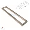MANILLON DOBLE BARRA CUAD 25/1000 INOX