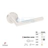 MANILLA JGO 5232 C/ROS L RECTA BLANCA
