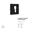 BOCALLAVE JGO 3997 C/ROS CUA ZAMAK NEGRO