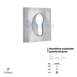 BOCALLAVE JGO 4027 R/CUAD ZAMAK NIQUEL