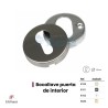 BOCALLAVE JGO 8100 C/ROSETA Ø50 INOX