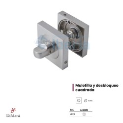 MULETILLA + DESBLOQUEO CUAD CROMO S 4028