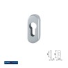 BOCALLAVE JGO M30 PS F41 CROMO SATINADO 2640474 HOPPE