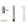 NIVELADOR LEDOWN Ø12xH70mm 3008305 EMUCA