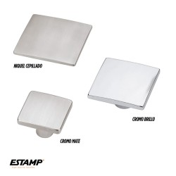 POMO 50X50mm CROMO BRILLO 8102-400