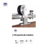 12023 SISTEMA CORREDERA MADERA INOX