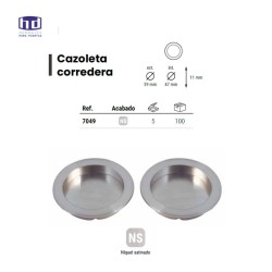 CAZOLETA HD 7049 CORREDERA RDO NIQ SAT