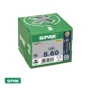 T SPAX POZI C/P 2,0x 10 BICROMATADO
