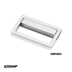 TIRADOR 3281 002 90X64mm BLANCO BRILLO
