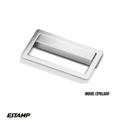 TIRADOR 3281 002 90X64mm BLANCO BRILLO