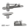 BISAGRA MUELLE PIVOTANTE IN.05.197 200kg