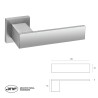 MANILLA JGO IN.00.142 Q08M SQUARE INOX B