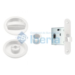 KIT CORREDERA CONDENA REDONDA 026 BLANCO