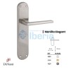 MANILLA JGO C/PLACA ELEGANT NIQUEL 4009