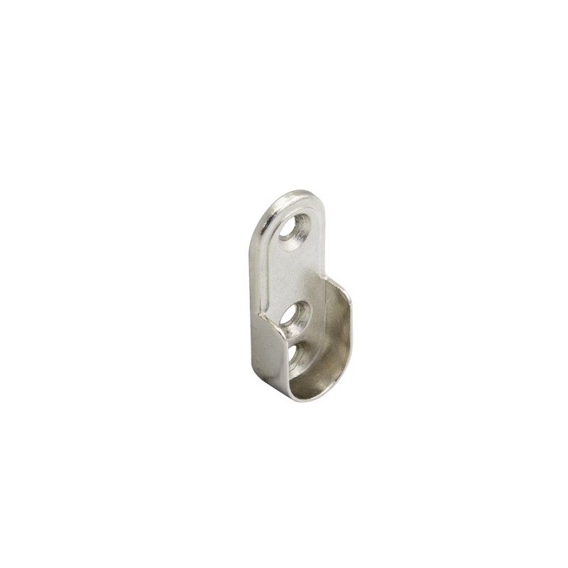SOPORTE 2258 OVAL 30X15 CROMO BRILLO